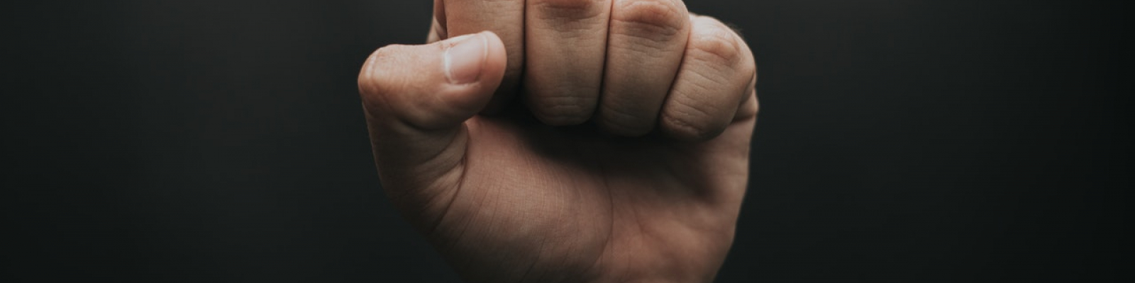 A person's fist